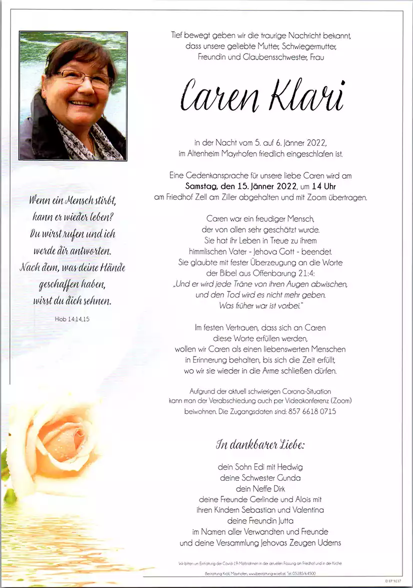 Parte von Caren Klari